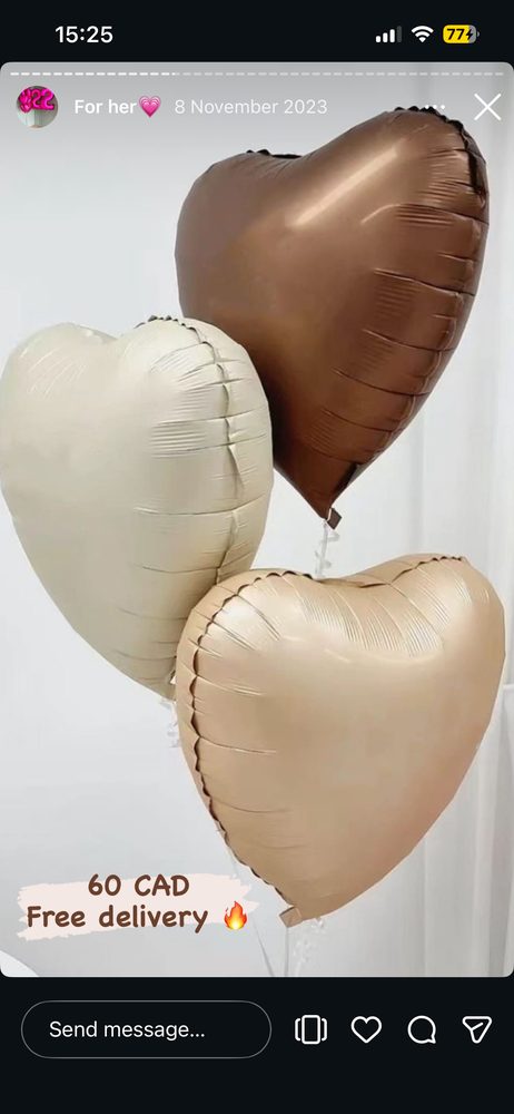Beige Heart Set
