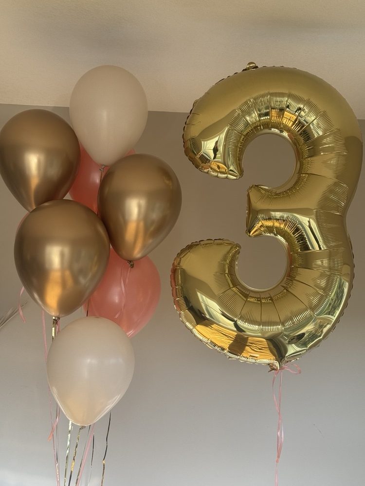 Beige Number 3 Set