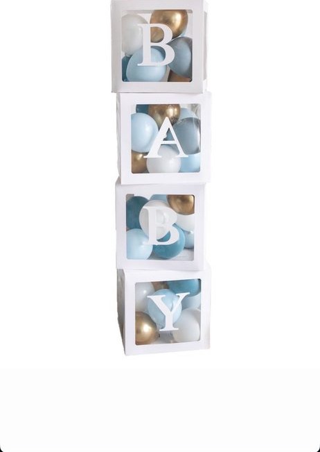 Blue Baby Blocks Set
