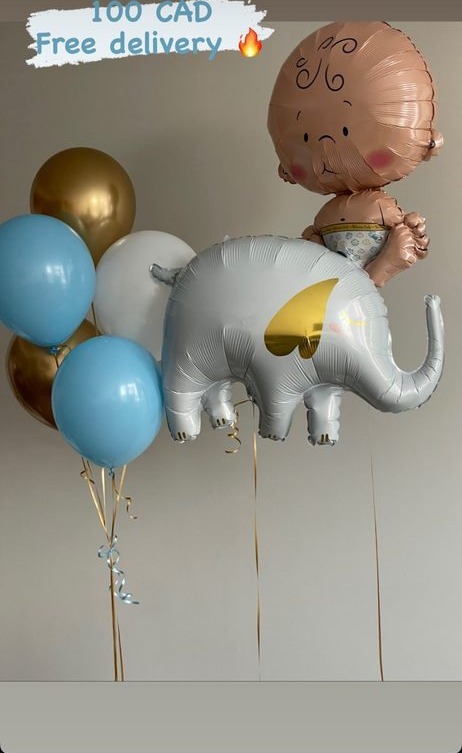 Blue Elephant Set