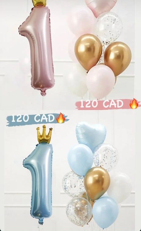 First Birthday Set — Girl