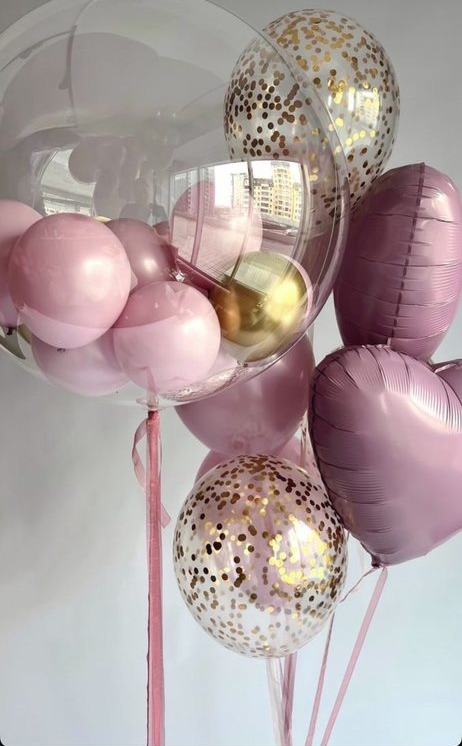 Mauve Bubble Set