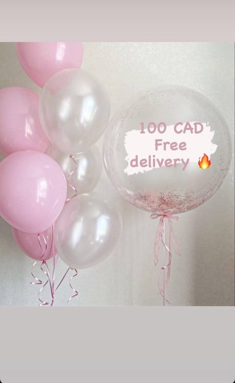 Pink Bubble Set — White