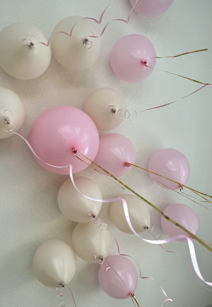 Pink & Cream Ceiling Set