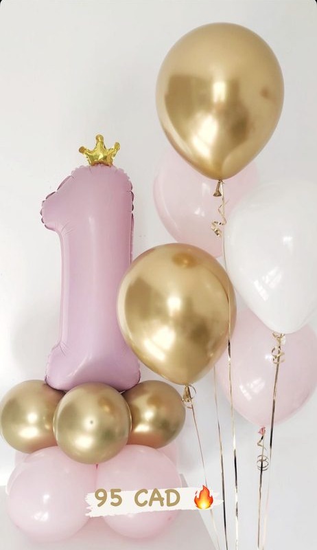 Pink Number 1 Set