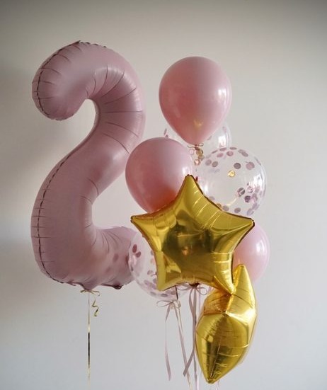 Pink Number 2 Set