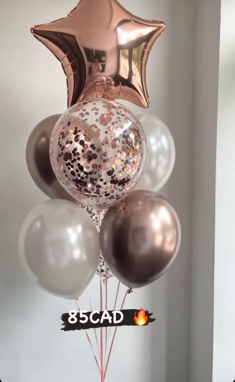 Rose Gold & Gold Bouquet