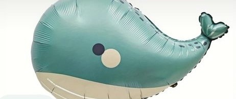 Whale Foil Balloon